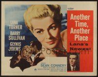 6y026 ANOTHER TIME ANOTHER PLACE style A 1/2sh '58 sexy Lana Turner, young Sean Connery!