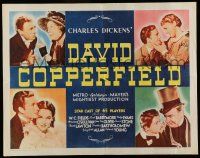 6y107 DAVID COPPERFIELD 1/2sh R62 W.C. Fields stars as Micawber in Charles Dickens' classic story