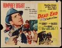 6y110 DEAD END 1/2sh R54 top-billed Humphrey Bogart, Sylvia Sidney, Joel McCrea, William Wyler