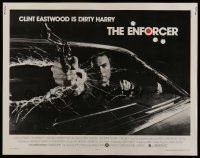 6y134 ENFORCER 1/2sh '76 cool different photo of Clint Eastwood as Dirty Harry by Bill Gold!