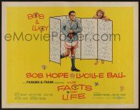 6y143 FACTS OF LIFE 1/2sh '61 Bob Hope in his underwear & Lucille Ball undressed!