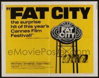 6y150 FAT CITY 1/2sh '72 Stacy Keach, Jeff Bridges, Susan Tyrrell, John Huston, boxing!