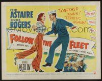6y160 FOLLOW THE FLEET 1/2sh R53 Fred Astaire & Ginger Rogers, music by Irving Berlin, different!