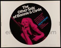 6y305 OTHER SIDE OF BONNIE & CLYDE 1/2sh '68 love, perversion, blood and death!
