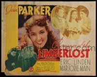 6y334 ROMANCE OF THE LIMBERLOST 1/2sh '38 Jean Parker in Gene Stratton-Poter's classic story!
