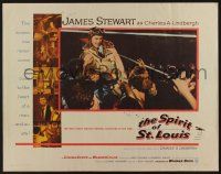 6y358 SPIRIT OF ST. LOUIS 1/2sh '57 James Stewart as aviator Charles Lindbergh, Billy Wilder!