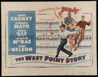 6y403 WEST POINT STORY 1/2sh '50 dancing military cadet James Cagney, Virginia Mayo, Doris Day