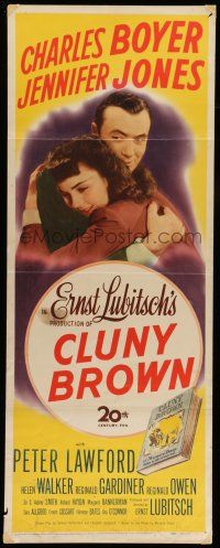 6y490 CLUNY BROWN insert '46 Charles Boyer, Jennifer Jones, Lawford, directed by Ernst Lubitsch!