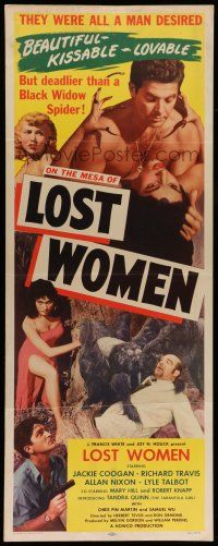 6y668 MESA OF LOST WOMEN insert '52 grown up Jackie Coogan vs super women who kissed & killed!