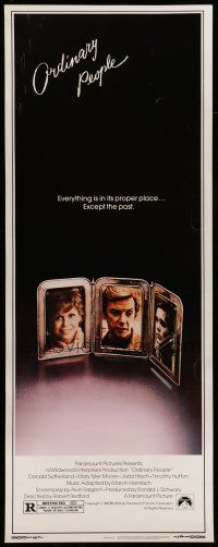 6y693 ORDINARY PEOPLE insert '80 Donald Sutherland, Mary Tyler Moore, directed by Robert Redford!