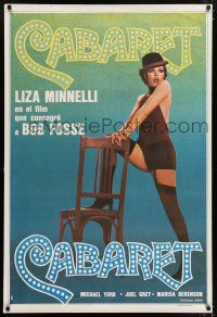 6z009 CABARET Argentinean R70s Liza Minnelli sings & dances in Nazi Germany, directed by Fosse!