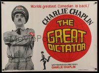 6z066 GREAT DICTATOR Indian R70s Leo Kouper art of Charlie Chaplin as Hitler-like Hynkel!