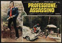 6z147 MECHANIC Italian photobusta '72 Charles Bronson has more than a hundred ways to kill!