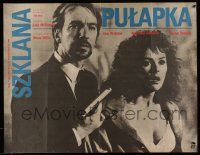 6z321 DIE HARD Polish 26x34 '89 crime classic, freedom fighter Alan Rickman & Bonnie Bedelia!