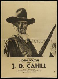 6z033 CAHILL Romanian '73 George Kennedy, classic United States Marshall big John Wayne!