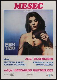 6z584 LUNA Yugoslavian 19x27 '79 Jill Clayburgh loves her son the wrong way, Bertolucci directed!