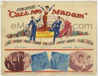 7a178 CALL ME MADAM TC '53 Ethel Merman, Donald O'Connor & Vera-Ellen sing Irving Berlin songs!