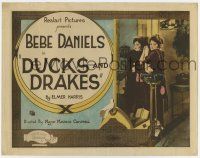 7a294 DUCKS & DRAKES TC '21 great image of pretty Bebe Daniels standing against mirror!