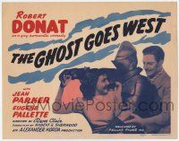 7a403 GHOST GOES WEST TC R40s Robert Donat in a gay romantic comedy, directed by Rene Clair!