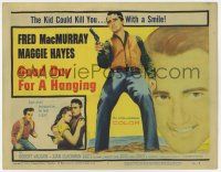 7a427 GOOD DAY FOR A HANGING TC '59 Robert Vaughn could kill you with a smile, MacMurray, Hayes!