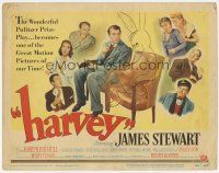 7a462 HARVEY TC '50 different montage of James Stewart, 6 foot imaginary rabbit & cast!