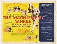 7a573 MAGNIFICENT YANKEE TC '51 Louis Calhern as Oliver Wendell Holmes, directed by John Sturges!