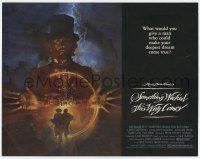 7a708 SOMETHING WICKED THIS WAY COMES TC '83 Ray Bradbury, Jason Robards, great David Grove art!