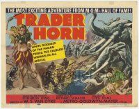 7a778 TRADER HORN TC R53 W.S. Van Dyke, Edwina Booth as white goddess of African pagan tribes!
