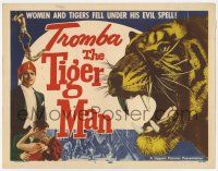 7a785 TROMBA THE TIGER MAN TC R52 women & tigers fell under his evil spell, great circus images!