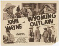 7a840 WYOMING OUTLAW TC R53 cool western images of big John Wayne with The 3 Mesquiteers!