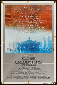 7b169 CLOSE ENCOUNTERS OF THE THIRD KIND S.E. 1sh '80 Steven Spielberg's classic with new scenes!