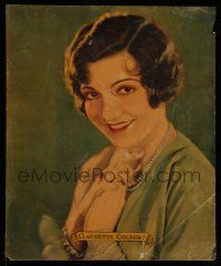 7c020 CLAUDETTE COLBERT jumbo LC '30s great smiling portrait of the pretty leading lady!