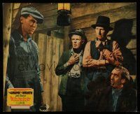 7c029 GRAPES OF WRATH jumbo LC '40 Henry Fonda in tense scene on porch, Steinbeck & John Ford!