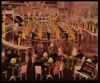 7c067 TOP HAT jumbo LC '35 Irving Berlin, cool image of dance number on elaborate nightclub set!