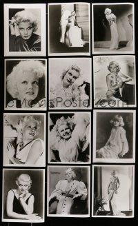 7d120 LOT OF 19 JEAN HARLOW REPRO STILLS '80s incredible images of the legendary platinum blonde!