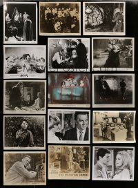 7d129 LOT OF 101 COLOR AND BLACK & WHITE HORROR/SCI-FI 8x10 STILLS '50s-70s cool movie scenes!