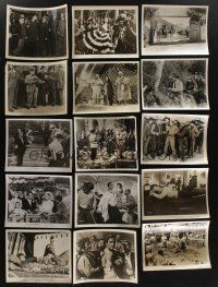 7d134 LOT OF 62 8x10 STILLS '40s-50s great scenes from a variety of different movies!