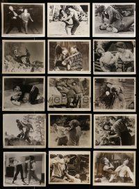 7d145 LOT OF 19 MEN FIGHTING 8x10 STILLS '40s-50s great images of tough guys slugging it out!