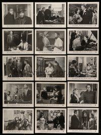7d152 LOT OF 48 ENGLISH 8x10 STILLS AND FOH LOBBY CARDS '50s-60s a variety of movie scenes!