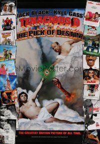 7d196 LOT OF 23 UNFOLDED MOSTLY DOUBLE-SIDED 27x40 ONE-SHEETS '00s a variety of movie images!