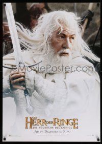 7f172 LORD OF THE RINGS: THE RETURN OF THE KING teaser German '03 Ian McKellan as Gandalf!