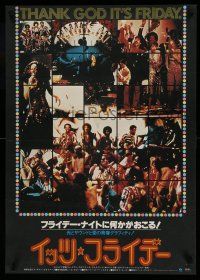 7f273 THANK GOD IT'S FRIDAY Japanese '78 Donna Summer, Jeff Goldblum, wacky disco images!