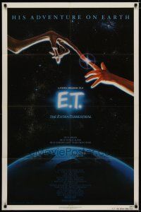 7h280 E.T. THE EXTRA TERRESTRIAL NSS style 1sh '82 Steven Spielberg classic, John Alvin art!