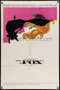 7h335 FOX 1sh '68 Sandy Dennis, Kier Dullea, Anne Heywood, cool art by L & D Dillon!