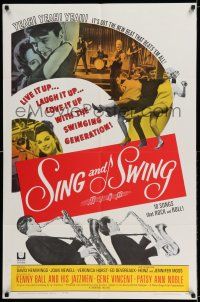 7h703 SING & SWING 1sh '64 love it up, laugh it up, love it up with the swinging generation!