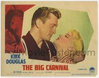 7j056 ACE IN THE HOLE LC #2 '51 Billy Wilder, c/u of Kirk Douglas & Jan Sterling, Big Carnival!