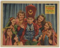 7j064 ALI BABA GOES TO TOWN LC '37 great image of Eddie Cantor wearing wacky hat by pretty girls!