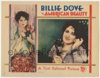7j067 AMERICAN BEAUTY LC '27 beautiful Billie Dove, torn between a rich man & a poor one, lost film!