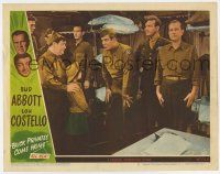 7j106 BUCK PRIVATES COME HOME LC #2 '47 Costello shows Simmons to Pendleton, Porter & Bud Abbott