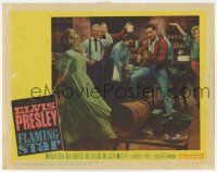 7j237 FLAMING STAR LC #8 '60 Elvis Presley plays the guitar as cast dances to his music!